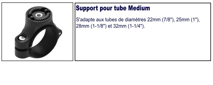 Support tube medium Quad Lock