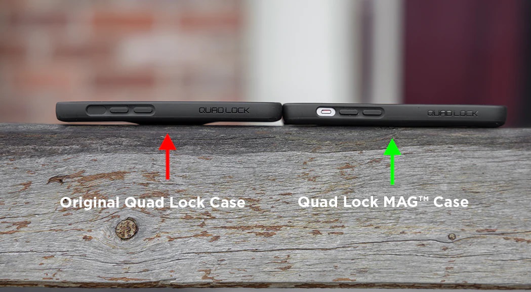 Comparatif coque Quad Lock MAG vs Originale